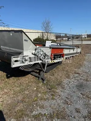 USED 2021 GENOX YS-1500 SHREDDER & OBR12065 CONVEYOR