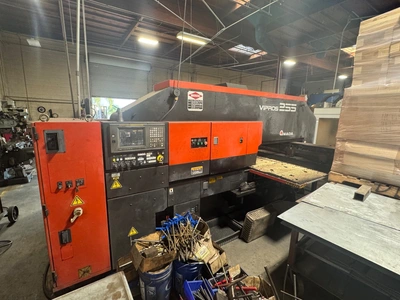 1999 AMADA VIPROS 255 PUNCHES, TURRET, N/C & CNC | Wheeler Machinery Sales (7)