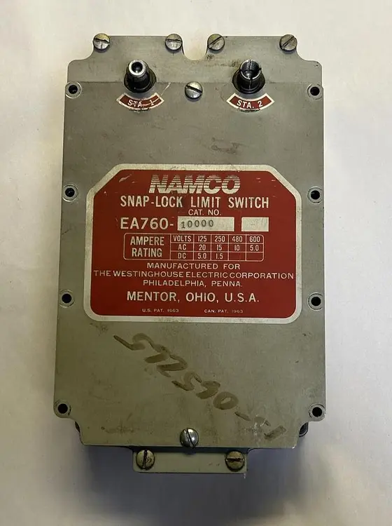 Used NAMCO CONTROLS EA760-10000 Miscellaneous Equipment (Electrical & Power) | Surplus Asset Holdings #1197696