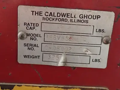 USED THE CALDWELL GROUP 3E6V85