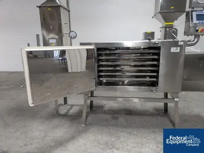 USED Sams Techno Mech Pvt. Ltd. Sams Techno Mech Tray Dryer, Model 6TR GMP, S/S