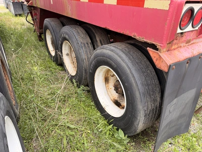 Used 2000 YALE 24 YARD V BOTTOM PULL TYPE TRI-AXLE GRAVEL TRAILER PUP Dump Trailers Michigan US | Miedema Asset Management Group #1424709
