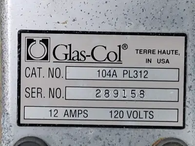 USED GLAS-COL 104A PL312