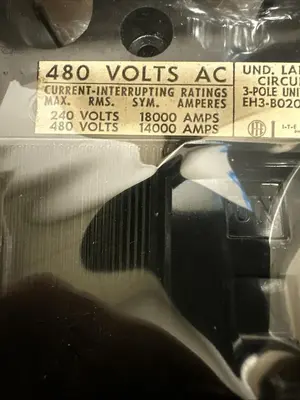 New | in-Stock ITE EH3-B020 Miscellaneous Equipment (Electrical & Power) Ohio US | Surplus Asset Holdings #1209725