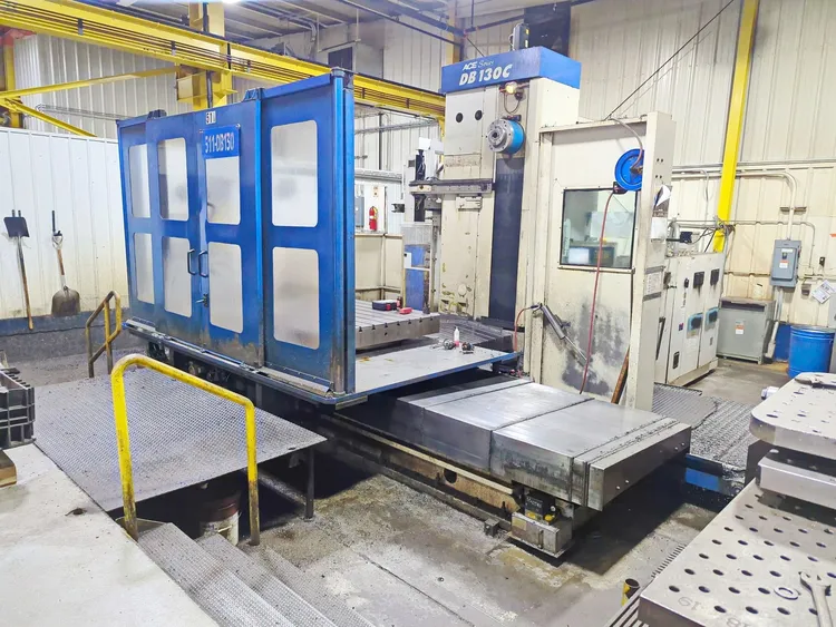 Used 2005 DOOSAN ACE DB130C Horizontal Table Type Boring Mills US | CNCsurplus #237754