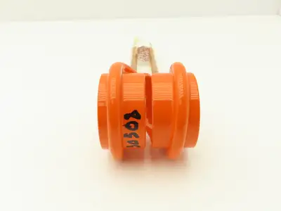 Thermatool TT3-2.250 Induction Cooling Coil Band 2-1/4"ID Double Turn 3/8" Tube
