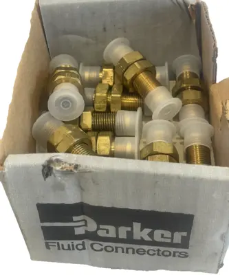 NEW 22 COUNT PARKER 6WTX-WLN-B BULKHEAD UNION 6WTXWLNB