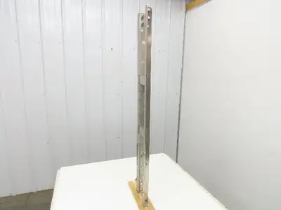 4" Tabletop Conveyor Stainless Leg Support H-Stand 43"-53" Adj Height