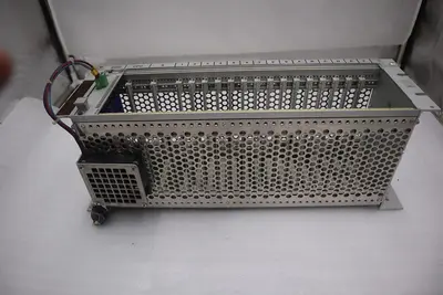 PASABAN PLC RACK WITH POWER SUPPLY CARD MODEL MTC-3044 STOCK 4836-A