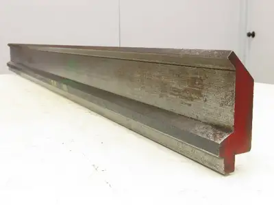 Press Brake Gooseneck Punch Die 53" Long 90° V 3/8" Thick 3-3/4" H 1/2" Tang