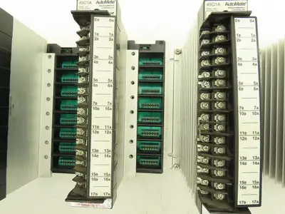 Reliance Electric 45C1A AutoMate Programmable Controller Backplane Rail Lot of 5