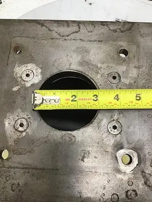 USED METAL FABRICATOR HOPPER