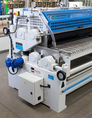 Osama SV4X4-350 Top and Bottom Glue Spreader / 4 Rollers and 4 Motors