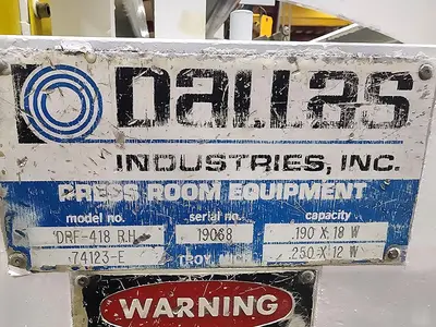 USED DALLAS DRF-418 RH