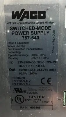 USED Wago 787-640