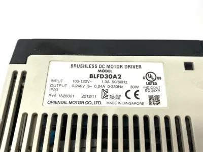 Used Oriental Motor VEXTA Digital Brushless DC Motor Driver Speed Controller Speed Drives Michigan US | Maverick Industrial Sales #1397219