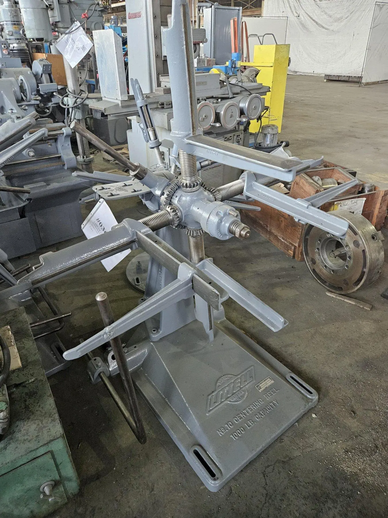 1,000 LB LITTELL NO. 10 CENTERING REEL. STOCK # 0362724.