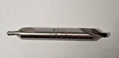 Lot of 2 New Keo Center Drill Countersink HSS USA Made Machinist Tools Lathe #3