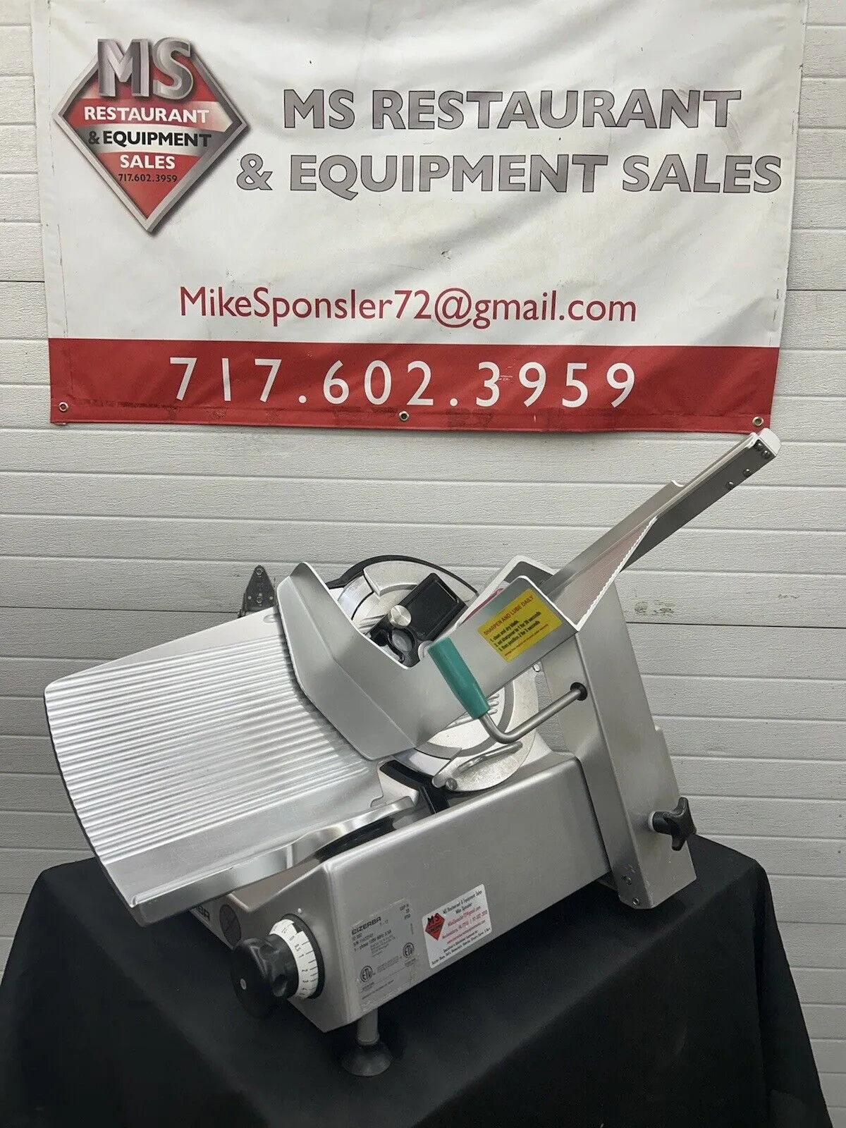 Bizerba GSPH Manual 2017 Deli Slicer Fully Refurbished Working