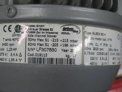 Used BRIWATEC 85 Blowers Texas US | Aucto #1461147