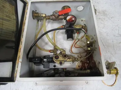 10" X 12" X 5" Central Lubrication Control Panel W/Filenco Air Dryer