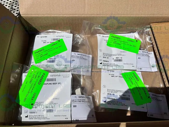 Used BOX OF 4 - SARTORIUS STEDIM FBP101955 MPC 1/4" COUPLING BODY Valves/Fittings California US | Equipment Lab #488580