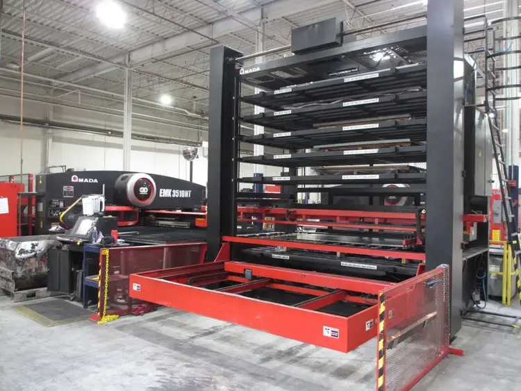 Used AMADA AMADA EMK3510NT PUNCHING CELL Punching & Shearing Cells New York US | Alternative Machinery Sales #490119