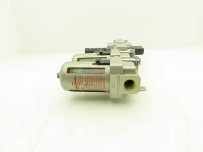 SMC Pneumatic Air Filter Regulator Soft-Start Valve Assembly 24V 150PSI