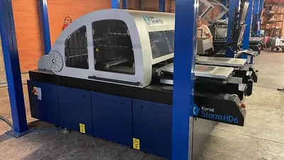USED 2017 KORNIT STORM HEXA