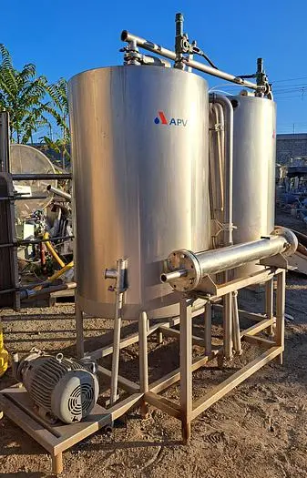 Used APV TWO TANK CIP Clean In Place - CIP California US | Machinery & Equipment 8 #138859