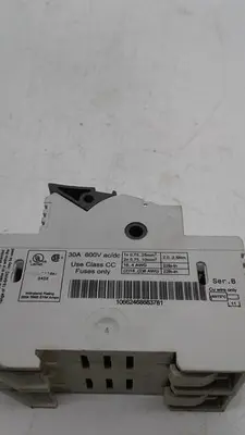 Used ALLEN-BRADLEY ALLEN-BRADLEY 1492-FB2C30-L FUSE HOLDER SERIES B Fuse Accessories | ND Industrial Surplus #1225064