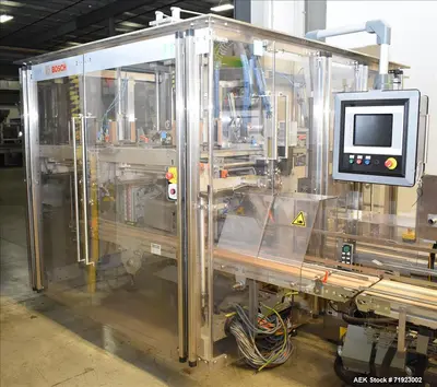 Used BOSCH TTF Cartoner Trisealer - Triseal Carton Former Illinois US | Aaron Equipment #86999