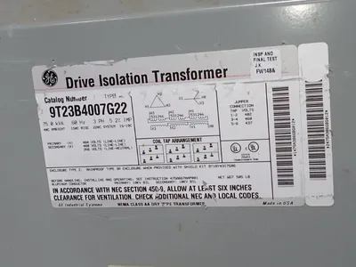 USED GENERAL ELECTRIC 9T23B4007G22