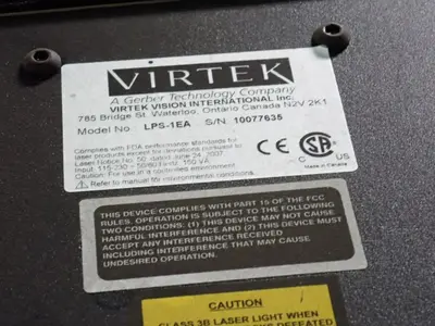 USED 2007 VIRTEK LPS1EA