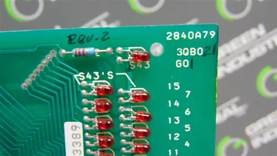 Westinghouse 2840A79G01 Ovation Digital Output Card 3QB021 Rev 2 Used