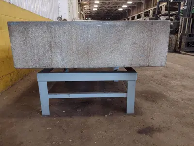 8' X 4' X 14" CHALLENGE PRECISION LAYOUT INSPECTION GRANITE TABLE: STOCK #23789