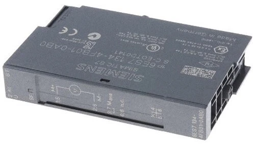 Siemens 6ES7134-4FB01-0AB0 Simatic DP Electronics Module for ET 200S, 2 AI Std [New]
