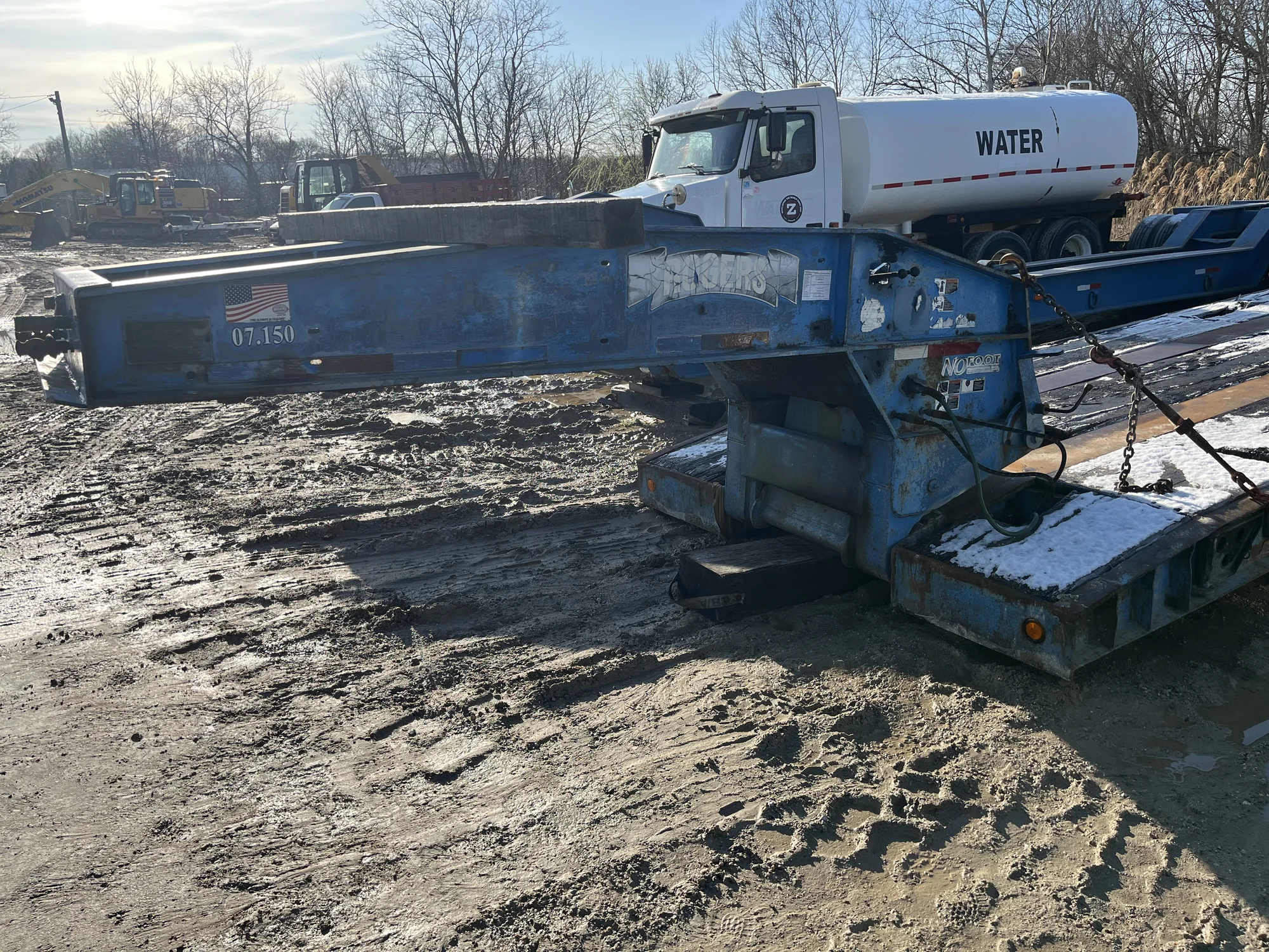 Used 2000 Rogers CR50BL86/5L/24/102/3XSP Lowboy Trailers Maryland US | Zadoon Equipment #1480917