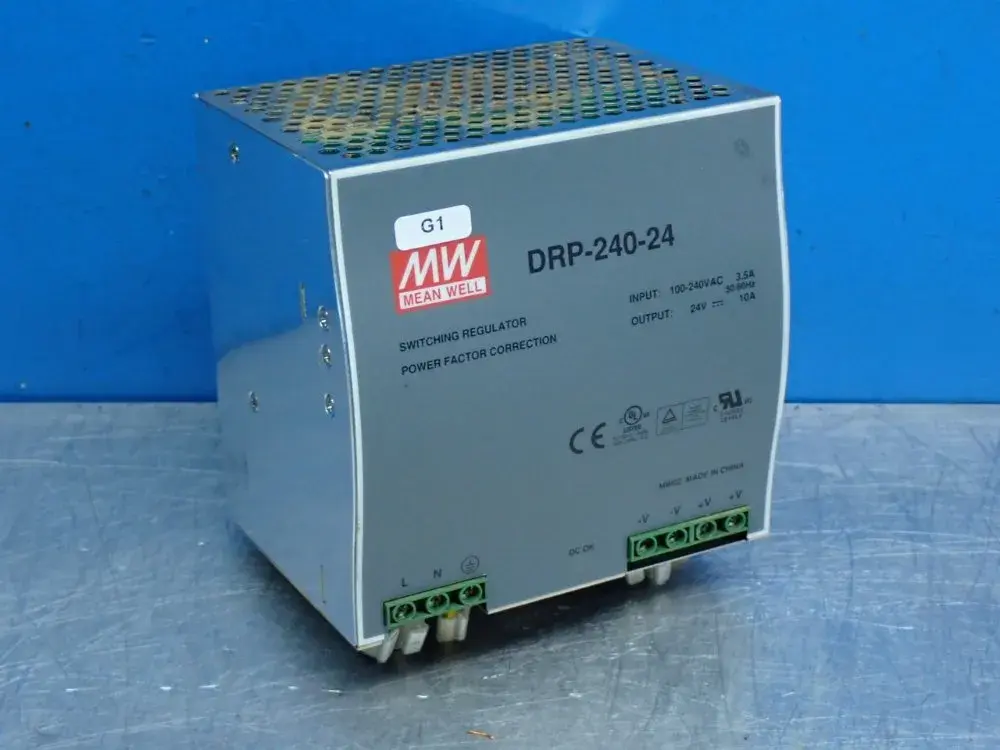 Used MEANWELL DRP24024 Power Supplies | HGR 24 #738785