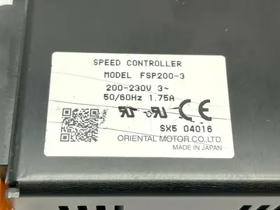 FSP200-3 | Oriental Motor  Speed Controller - Used