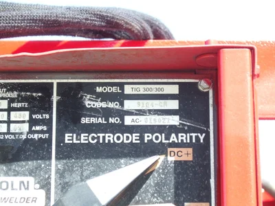 USED IDEALARC TIG 300/300