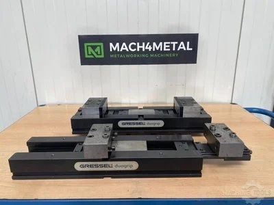 Used 2012 GRESSEL DUOGRIP 125MM Vises NL | Mach 4 Metal #1326871