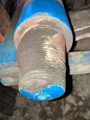 Used AFTERMARKET 5” X 45" CHISEL CABLE TOOL BUTTON BIT Tool Bits Pennsylvania US | East West Machinery & Drilling #1417184
