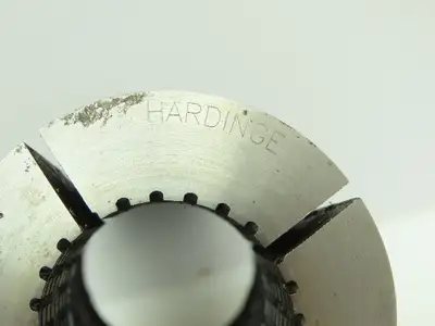 Hardinge 16C Collet 1-3/16" Round Serrated w/Internal Thread RH  LOT OF 2
