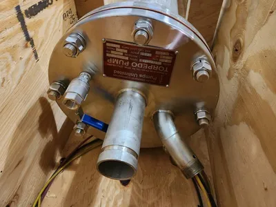 80 Gpm Pumps Unlimited Torpedo Pump, Model T17-22-25, S/s