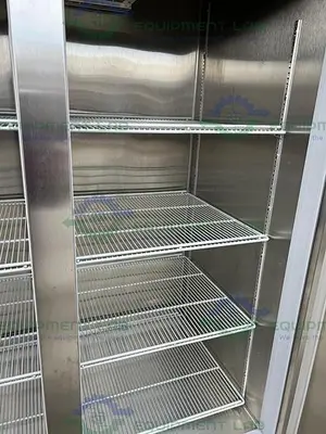 USED VWR GTVWG49FSSA STAINLESS STEEL DOUBLE DOOR FREEZER - 25°C 49 CU, FT.