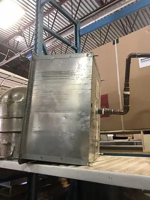 Drop in ice bin