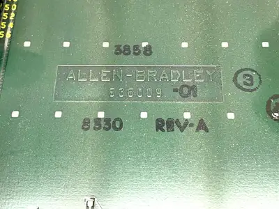 636009-01 | Allen Bradley  Rev. A I/O Chassis Circuit Board - Used