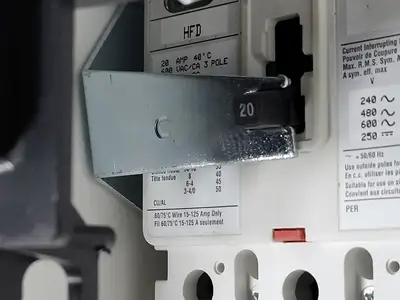 20/15A, 3 Pole, 600V Circuit Breaker HFD Bucket for Freedom 2100 MCC Frame