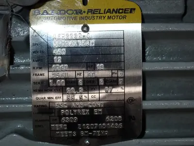 Used BALDOR AEM22384 Motors (misc) Ohio US | HGR 24 #1128487